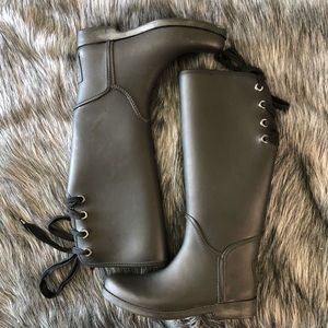 Coach Fleece lined Rainboots